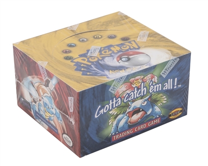 1999 Wizards of the Coast "Pokemon" Base Set Booster Unopened Box (36 Packs)